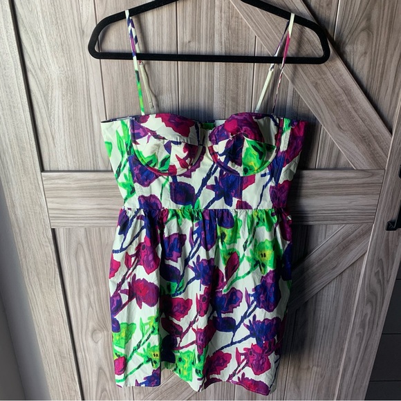 NWOT - Victoria’s Secret Floral Corset Dress - Picture 3 of 8